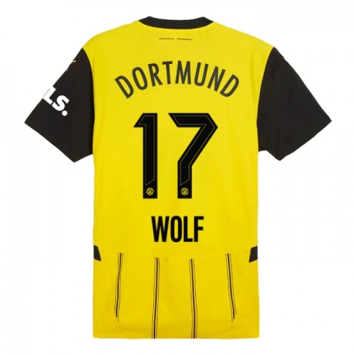 Maglia Borussia Dortmund Wolf 17 Primo 2024-25 Maniche Corte - Uomo Maglia Borussia Dortmund Wolf 17 Primo 2024-25 Maniche Corte - Uomo